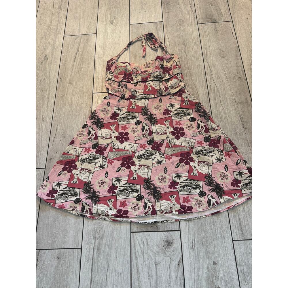 Torid  Retro Pin Up Girls Halter Dress